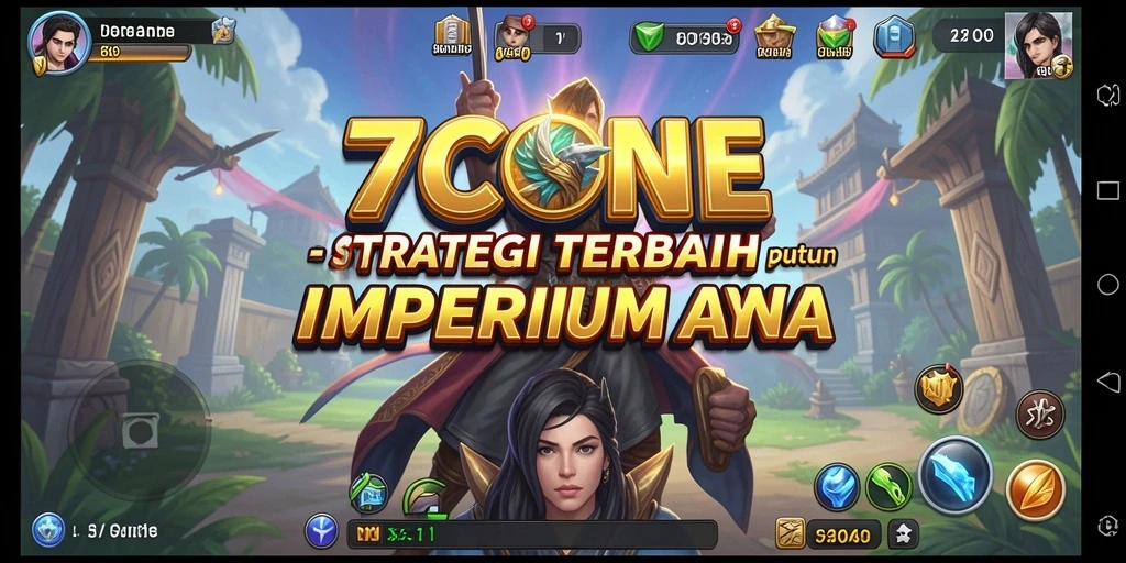 Tampilan menarik dari gameplay 7CONE dengan strategi yang mendebarkan.