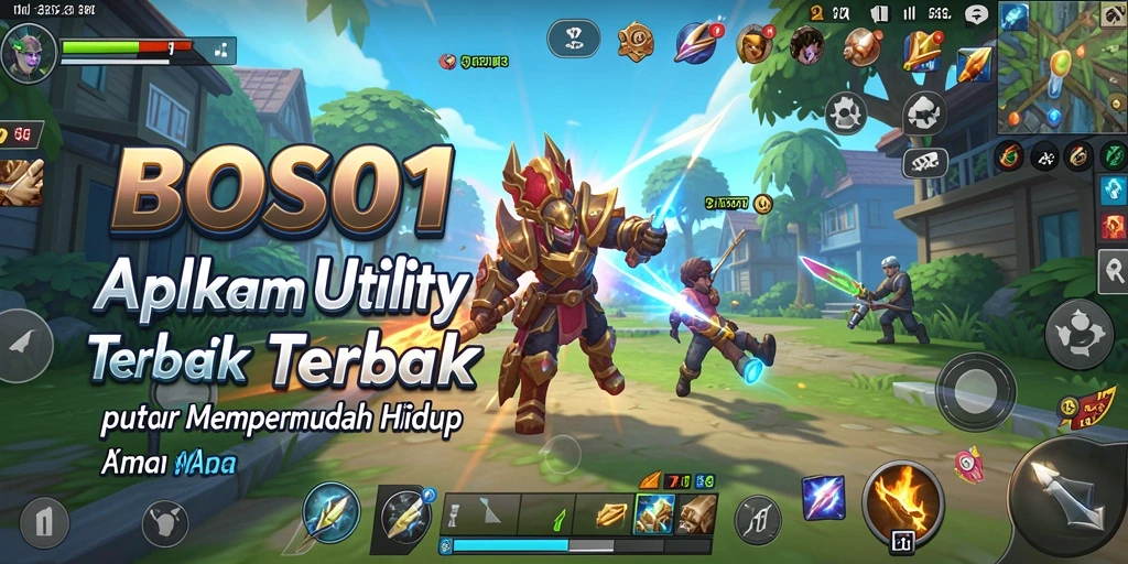 Screenshot aplikasi BOS01 yang menunjukkan fitur pengingat dan manajemen tugas.
