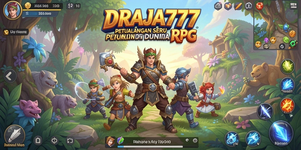 Screenshot gameplay DRAJA777 yang menunjukkan karakter beraksi.