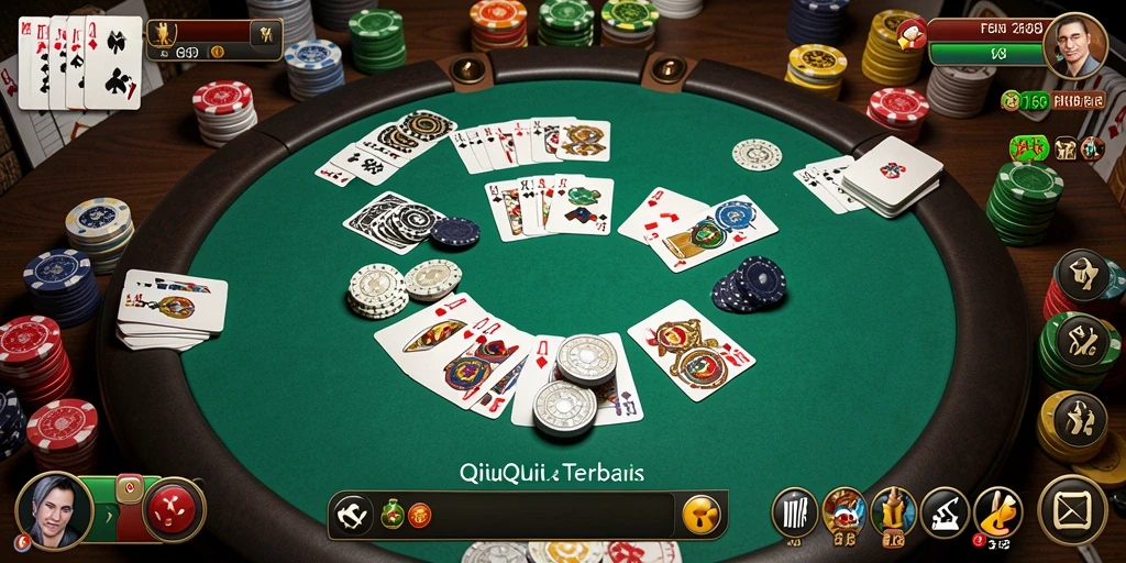Tampilan gameplay QiuQiu yang seru dan menarik di FB168.