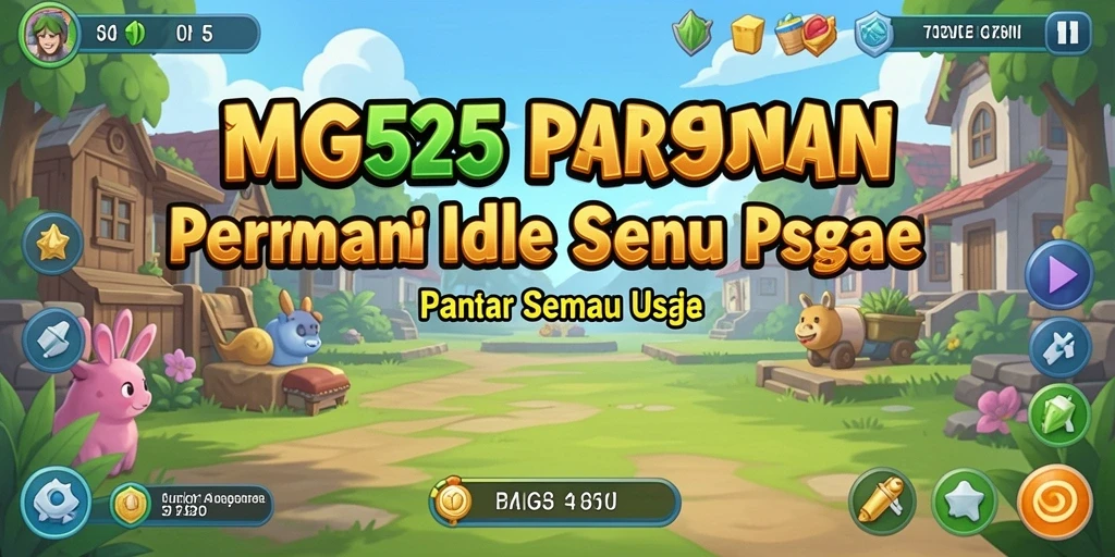 Screenshot gameplay menunjukkan karakter sedang berkembang dalam MG525.