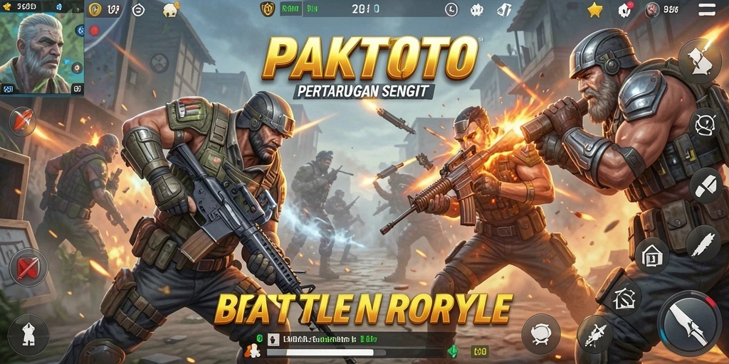 Tampilan aksi pertempuran di PAKTOTO yang mendebarkan.