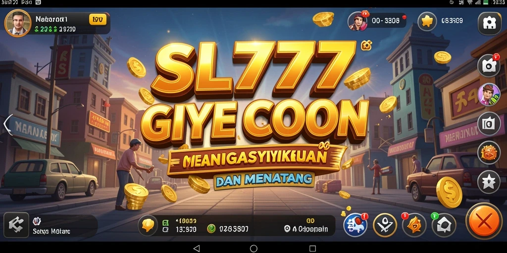 Tampilan gameplay SL777 yang mendebarkan dan penuh strategi.