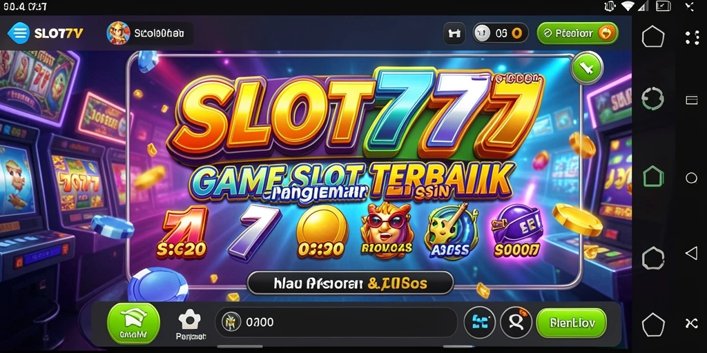 Tampilan gameplay menarik dari SLOT777 dengan mesin slot yang beragam.