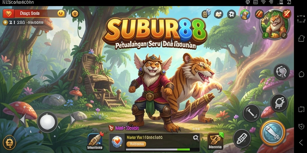 Tampilan gameplay SUBUR88 yang memukau dan penuh aksi.
