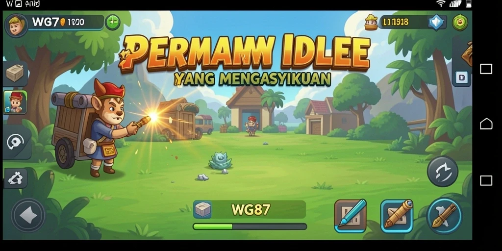 Screenshot menampilkan gameplay santai dan menawan dari <strong>WG87</strong>.